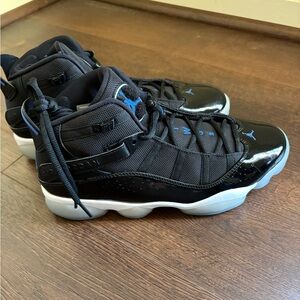 Nike Men Black and Blue Sneakers